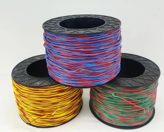 魏都放炮线的连接方法与日常存放